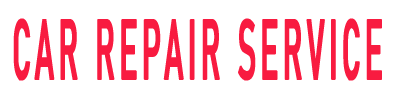 Car Repair Service Logo